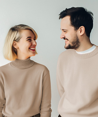Smiling at Each Other