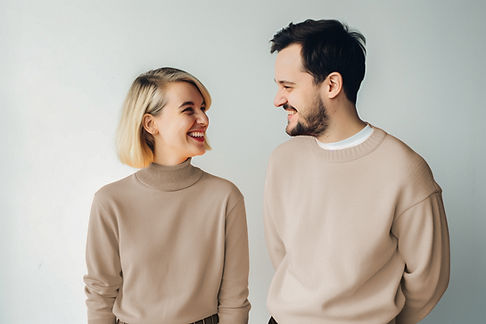 Smiling at Each Other