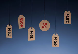 Discount Tags Display