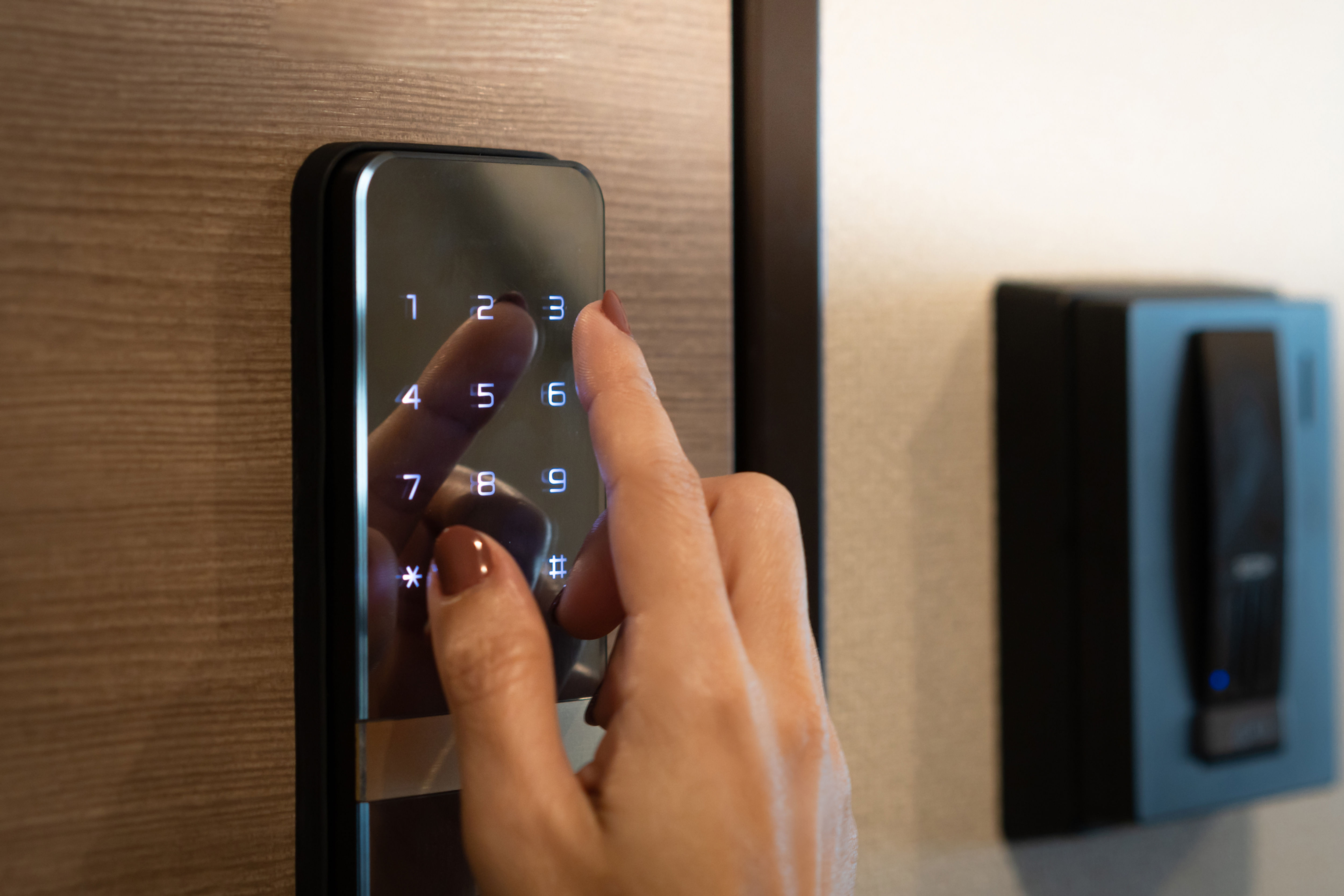 Cerradura de puerta inteligente