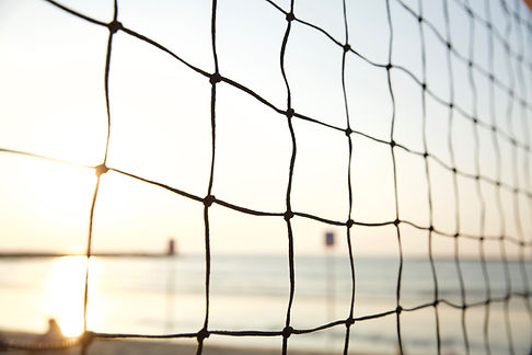 Beachvolleyballnetz