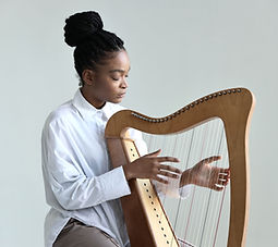 Playing Harp