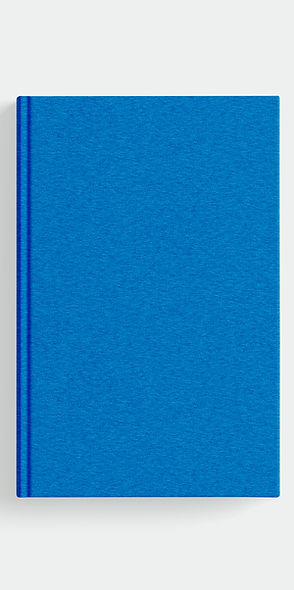 Blue Hardcover Book