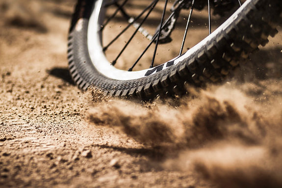 Bicycle Tire Close-Up