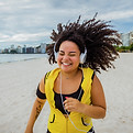 Correr com música