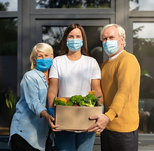 Holding a Vegetable Box
