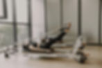 Exercício Reformer de Pilates