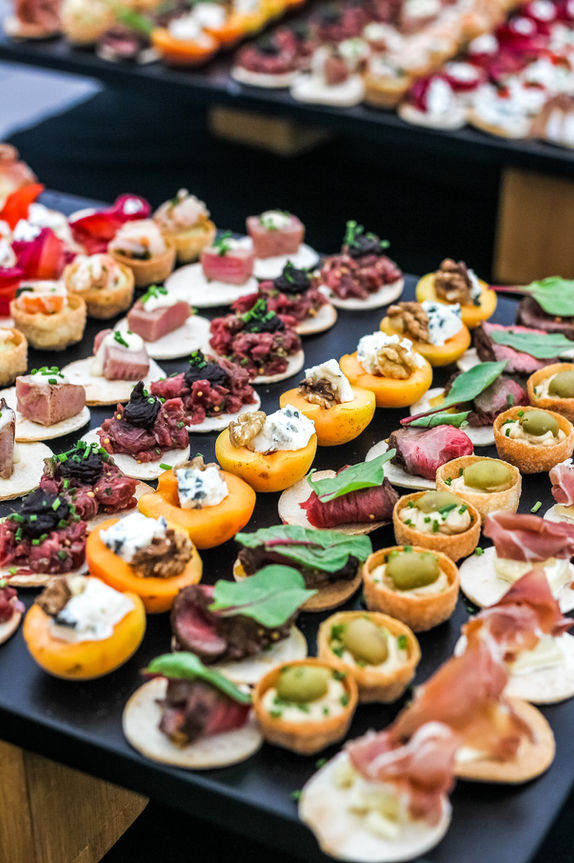 Assortiment pièces cocktails