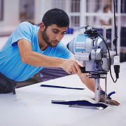 Fabric Cutting Worker