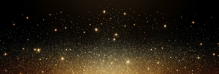 Goldener funkelnder Hintergrund