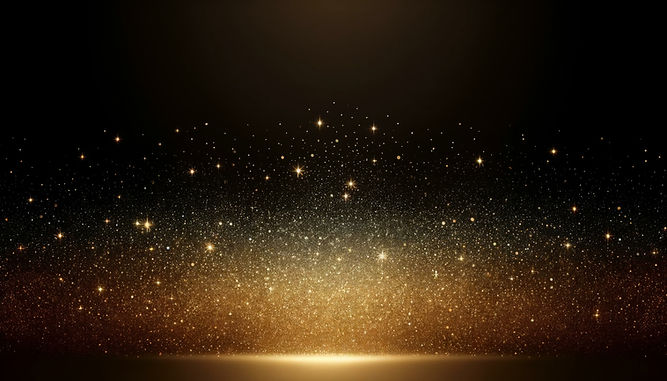 Golden Sparkling Background