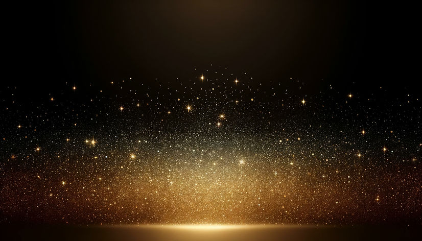 Golden Sparkling Background