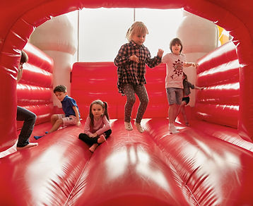 Kids in Bouncy Castle