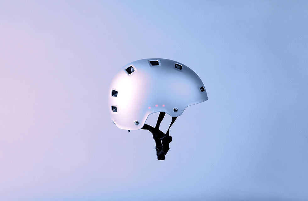 Capacete de segurança branco