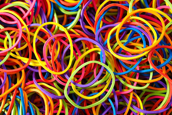 Multicolored Rubber Bands
