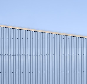 Corrugated Metal Facade