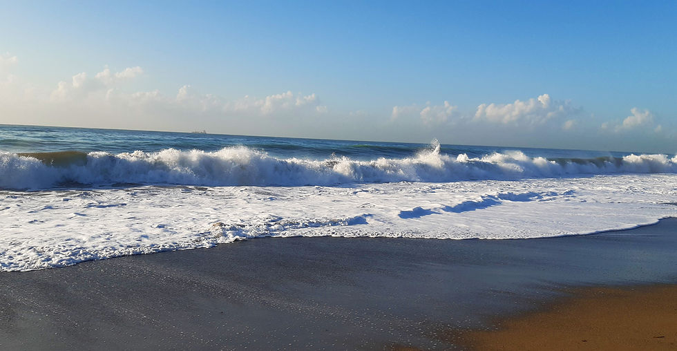 Waves On Beach