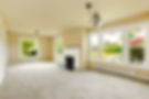 Newly painted empty house interior