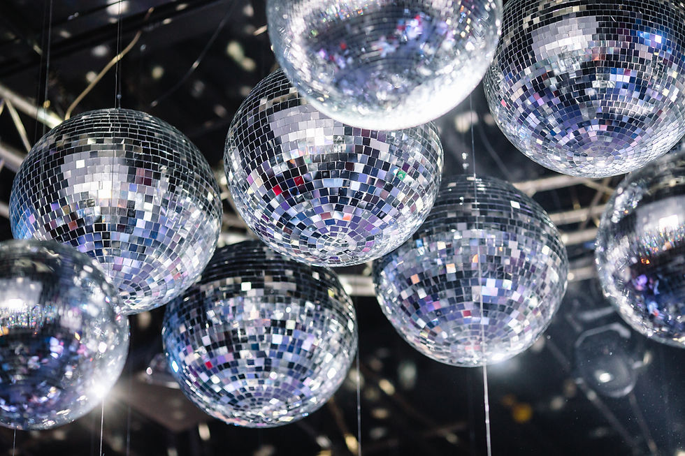 Shiny Disco Balls