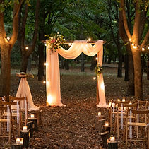 Outdoor Wedding Ceremony Setup