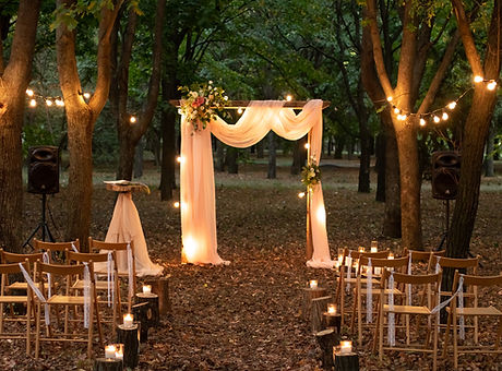 boda bosque