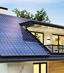 Casa del pannello solare