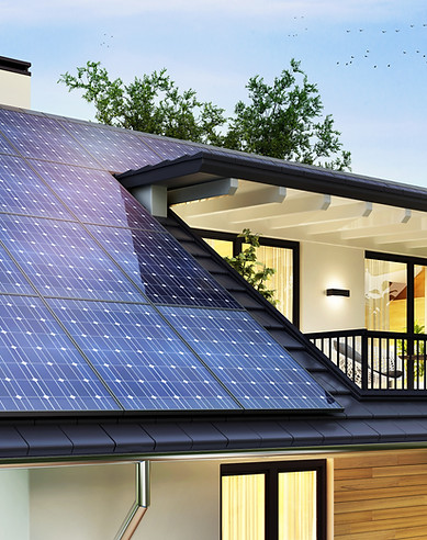 Casa del pannello solare