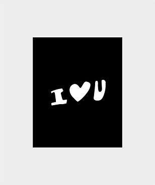 I love you text
