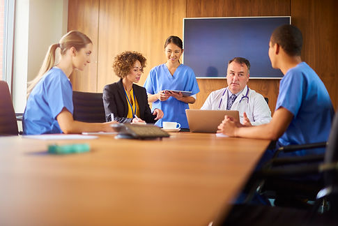 Meeting of medical professionals