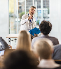 Presentazione di una lezione medica