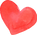 Watercolor Red Heart