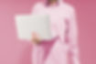 Businesswoman in Pink