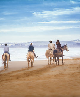 Riders on the Beach