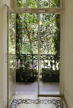 Glass Door View