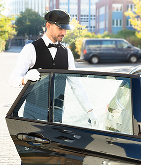 Chauffeur Opening Door