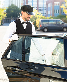 Chauffeur Opening Door