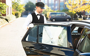 Chauffeur Opening Door