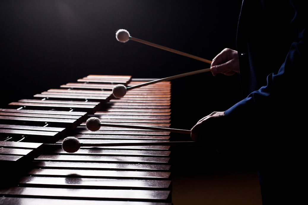 Marimba spielen