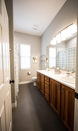 Brightly Lit Bathroom