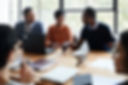 Réunion de collaboration d'équipe