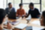 Réunion de collaboration d'équipe