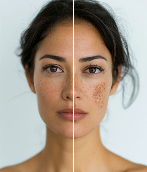 Skin analysis comparison