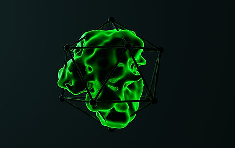 Forma geométrica neon