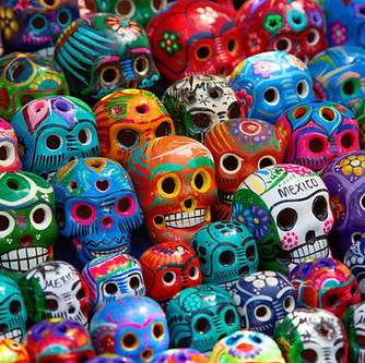 Máscaras coloridas