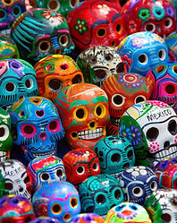 Máscaras coloridas