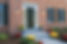 Front door of house