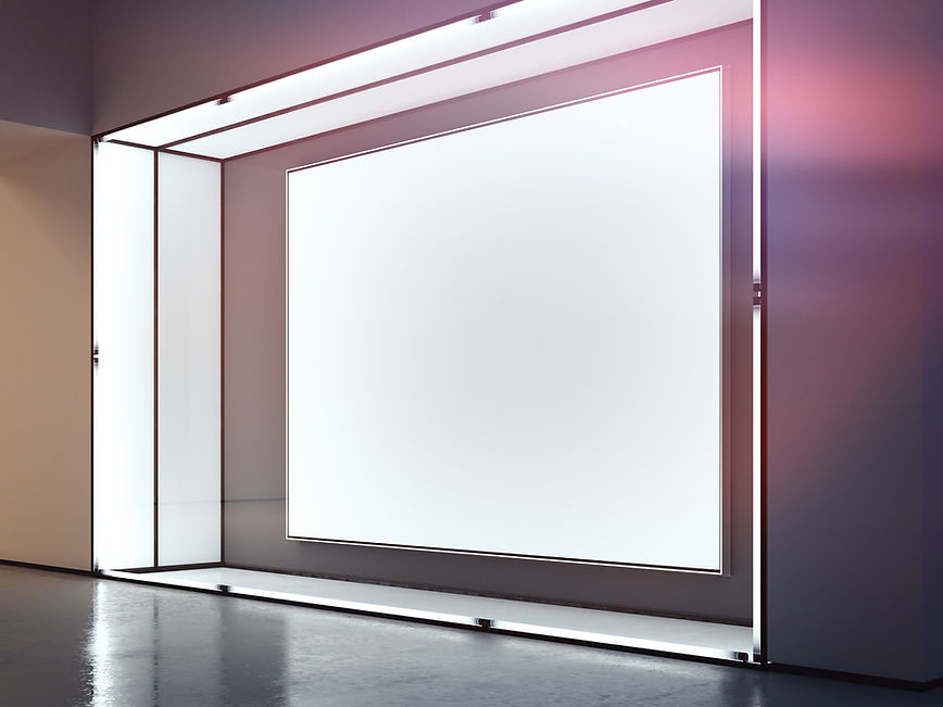 Bright Indoor Billboard