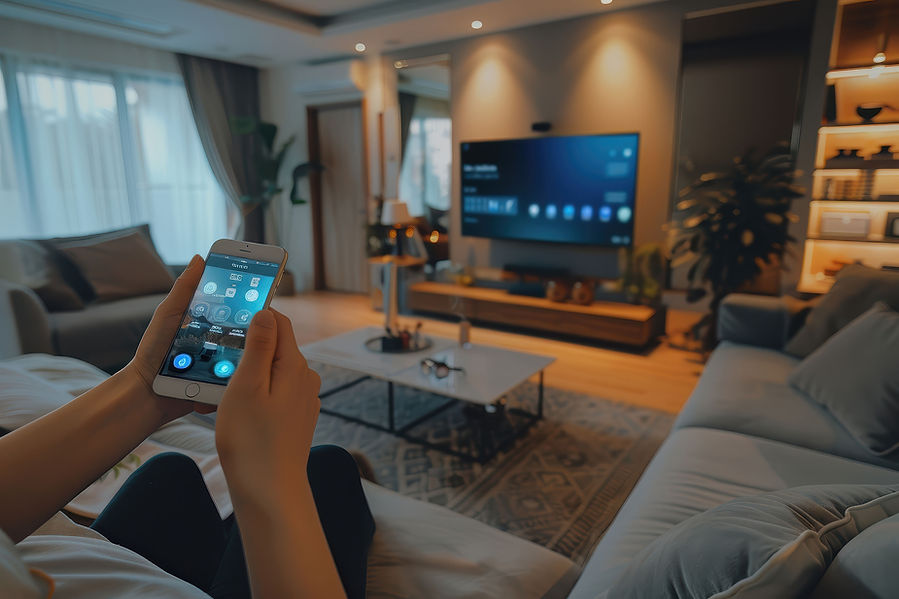 Sala de estar Smart TV