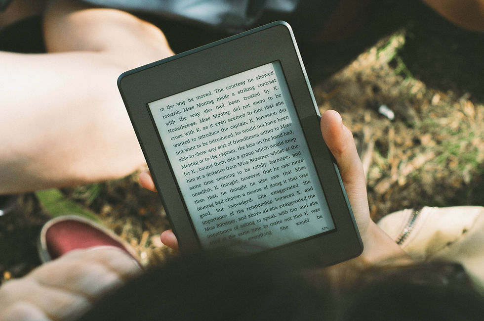 E-Reader Outdoors