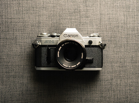 Vintage Camera Display